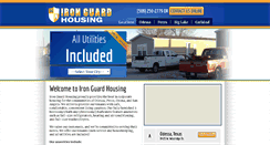 Desktop Screenshot of ironguardhousing.com